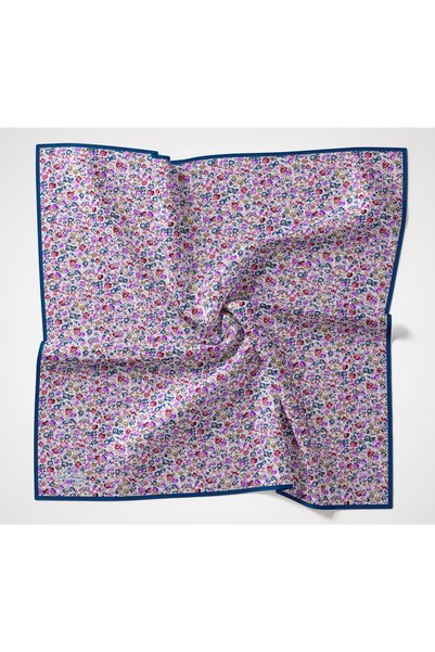 Silk Home Soft Cotton Small Flower Scarf - 73030 - 91