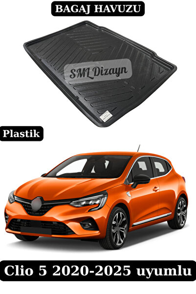 SML Dizayn Renault Clio 5 Bagaj Havuzu 2020-2025 Plastik
