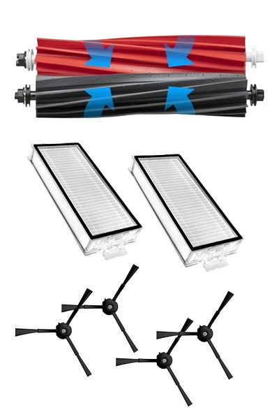 ROPALDE Roborock Q5 Pro / Q5 Pro + (Plus) Robot Vacuum Cleaner Compatible 8-Piece Spare Parts Set