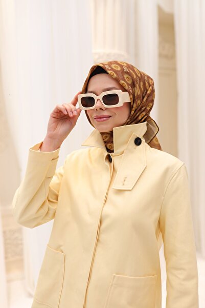 Silk Home وشاح من القطن الناعم مع زهرة التوت البري - 73076 - 29