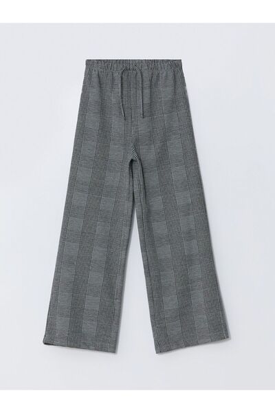 LC Waikiki Black Elastic Waist Girl's Sweatpants