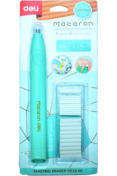 Deli Electric Eraser 178X17X18MM ASST. EH02800