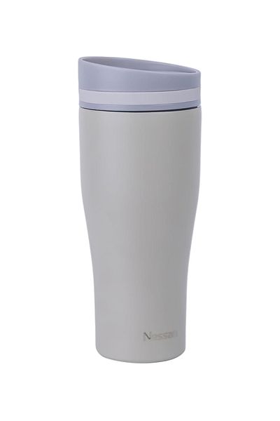 Nessan By Styli Insulated Stainless Steel Vacuum Mug, 360ml - Beige