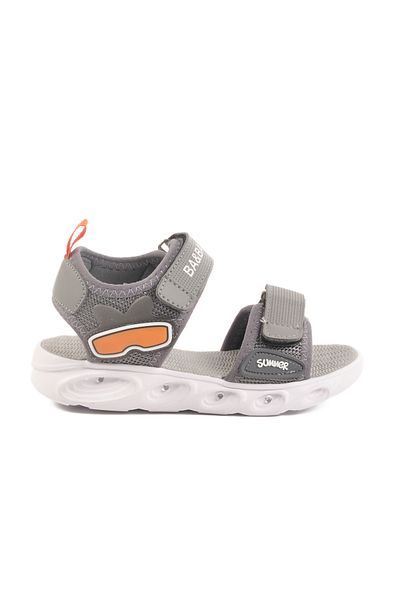 AYAKMOD Smoked Velcro Lighted Boys Sports Sandals 018127 P