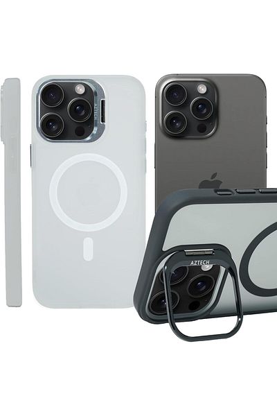 Aztech for iPhone 13 Pro Case Compatible with MagSafe, Kickstand Cover for iPhone 13