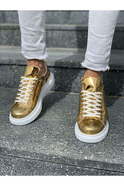 Chekich CH260 ABT Specchio Men's Shoes GOLD