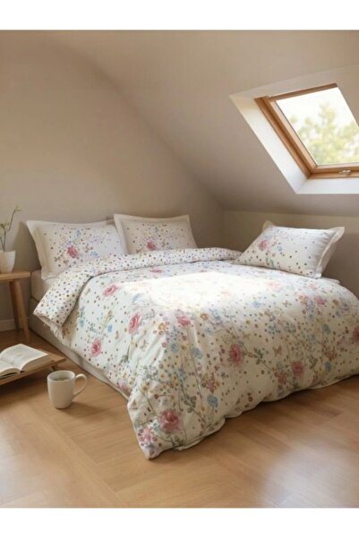 Özdilek مجموعة غطاء لحاف مزدوج من رانفورس فيستريا