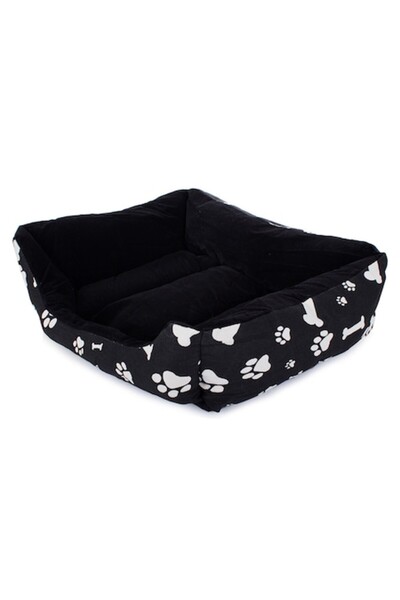 DDE Hungary Pat XL pentru câine sau pisică, foarte confortabil și moale, 62cm x 53cm x 17cm, negru
