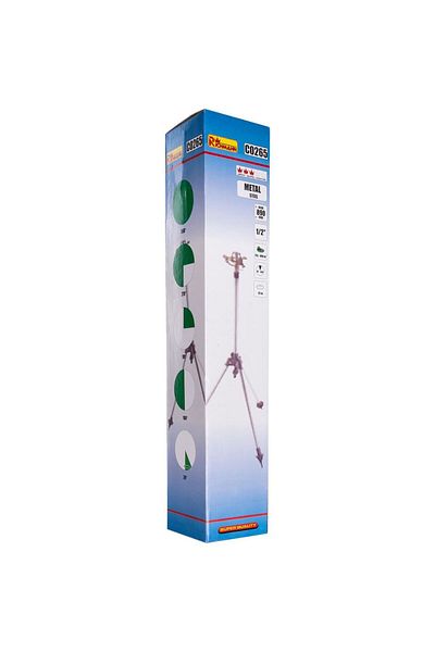 richmann Pulsating sprinkler, with telescopic tripod 565/890 mm, metal, 113-490 sq m, Richmann