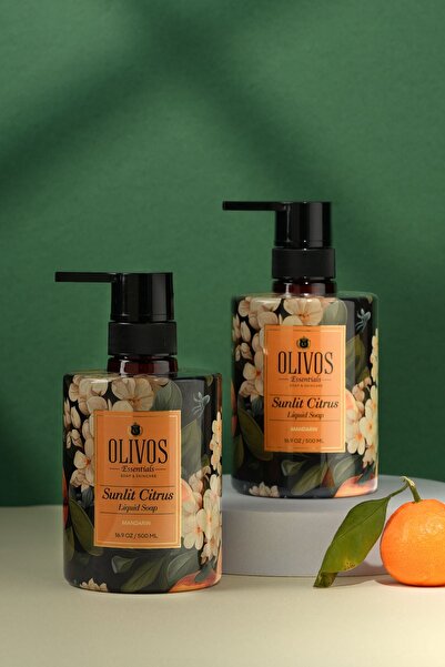 Olivos Sıvı Sabun Sanat Koleksiyonu Deneme Seti: Tablo Gibi Şişe Muhteşem Koku Nemlendiricili 5 ADET 500 ML