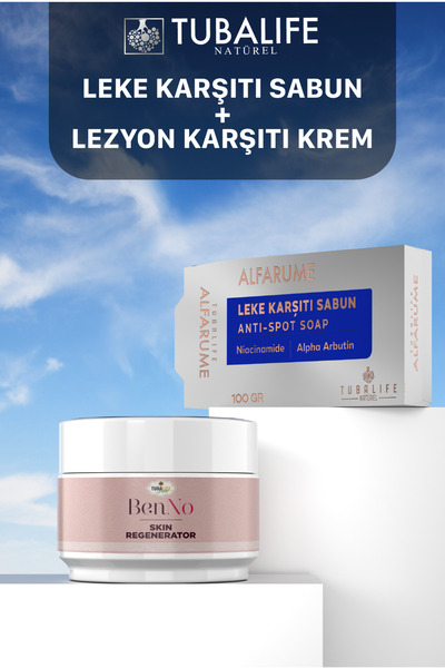 TUBALİFE BenNO Siğil/Et Beni/Nasır için Kozmetik Bakım Kremi + Alfarume Leke ...