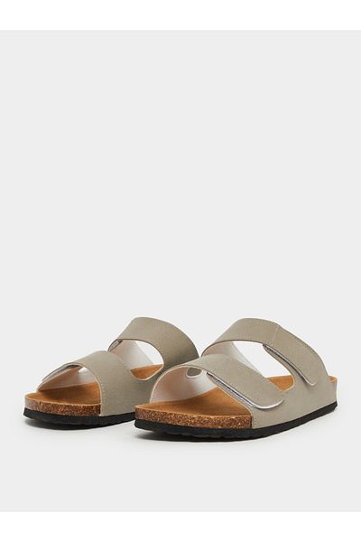 Styli Double Band Slip on Sandals