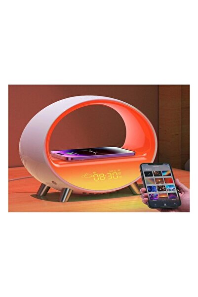 Dekala Arches Gün Doğumu Çalar Saat Uyku Yatıştırıcı, Ses Makinesi Çok Renkli