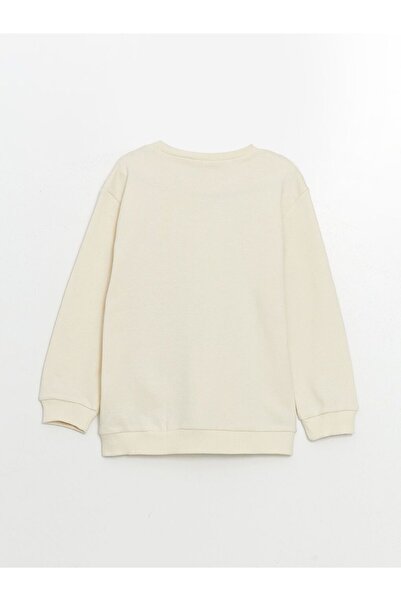 LC Waikiki LCW Kids Crew Neck Printed Baby Boy Sweatshirt and Sweatpants Set of 2