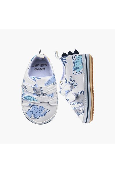 Juniors Dino Print Booties