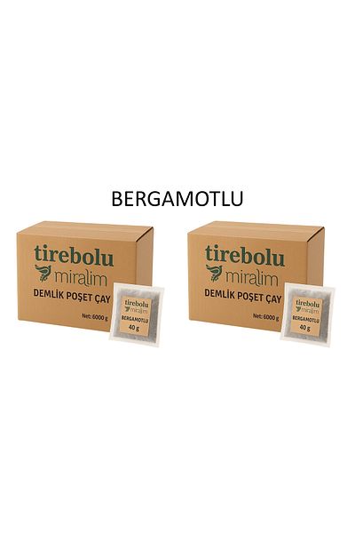 Hepyek Tirebolu Miralim Bergamot Teapot Tea Bag 2 Pack Box – 2X6000G