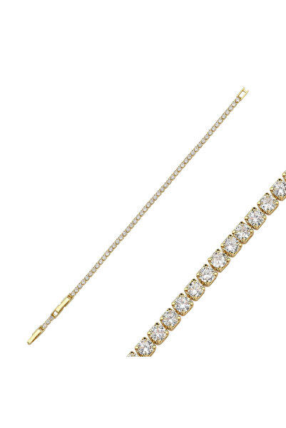 Merano Design 2,5mm 14K Rengi Su Yolu Bileklik