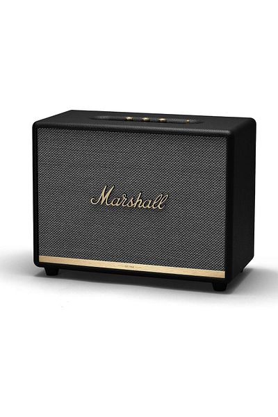 Marshall مكبر صوت Woburn II بتقنية البلوتوث - مكبر صوت بلوتوث فاخر بمدى لاسلكي يصل إلى 30 قدمًا