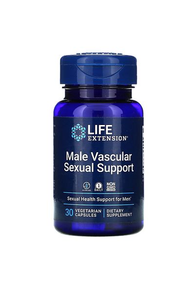 Life Extension , Male Vascular Sexual Support, 30 Vegetarian Capsules