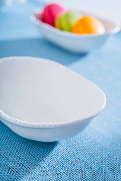 ACAR Milano Oval Kayık Tabak - 13 cm