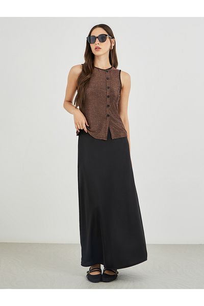 Styli Texture Sleeveless Knitted Top