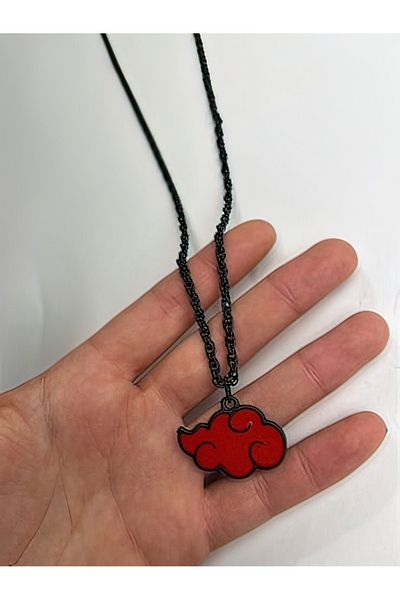 FG KONNİCHİWA Naruto 3-4cm Anime Periphery Pendant Necklace Jewelry Alloy Shuriken Decoration Mask Ornament Accessories