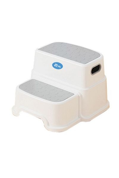 Little Mom Little Mom Grey two-step baby booster seat, multifunctional for toilet, bathroom and kitchen
