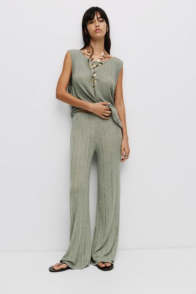Pull & Bear Fine knit trousers