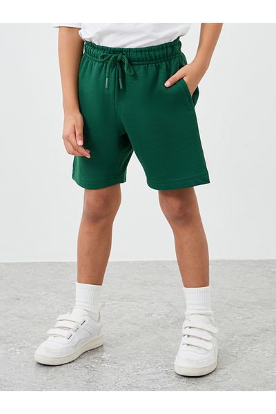 Styli Solid Shorts with Drawstring