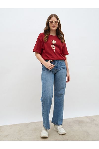 Styli Graphic Print Oversized T-Shirt