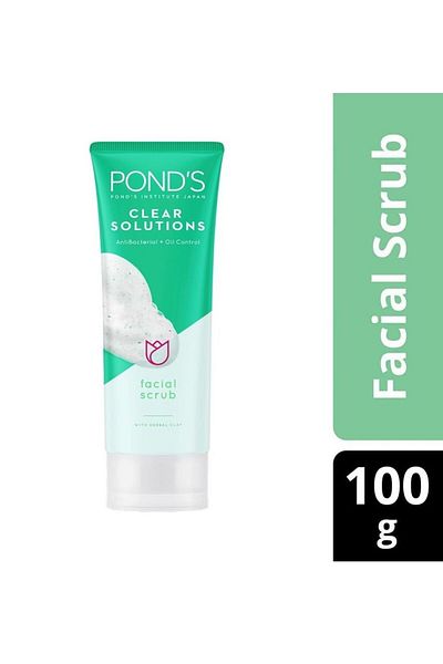 Ponds Pond's Face Scrub 100g with Pure Green Solution 717025