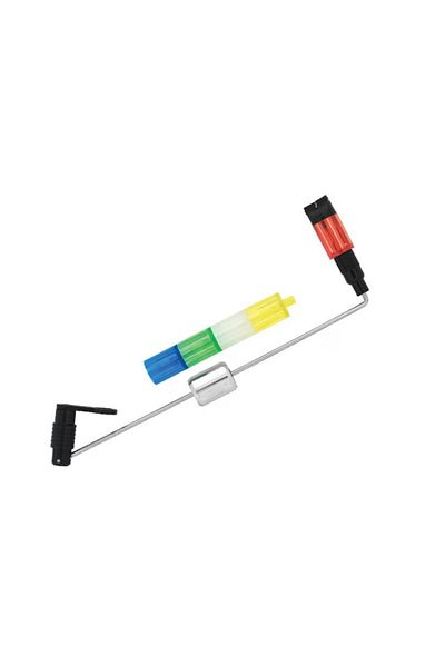 FishEdge Swinger 17C cu tija metalica inoxidabila, greutate reglabila, 5 culori interschimbabile