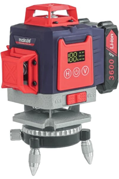 MAKUTE CLL111-16J 4D Laser Level 16-Line Green Beam, Self-Leveling 360° Cross Line Laser