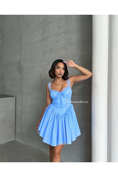 ADA MODA Short puffy baby doll dress