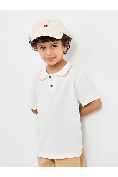 Styli Solid Polo T-Shirt and Shorts Set