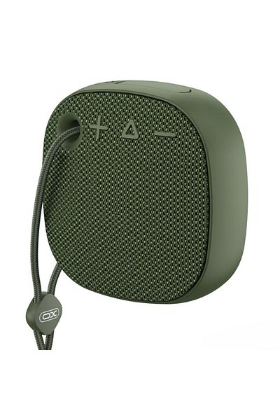 REDz Accessories Boxă portabilă XO-F56, autonomie baterie 6 ore, 1200mAh, BT 5.3, card TF și tip C, cablu, verde