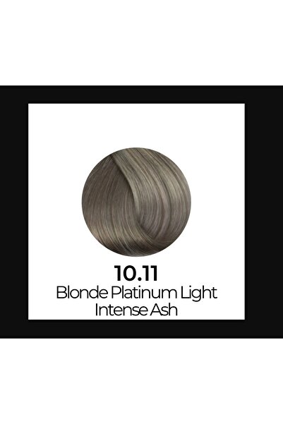 Inebrya لون الشعر رقم 10/11 أشقر بلاتيني رمادي فاتح مكثف 100 مل