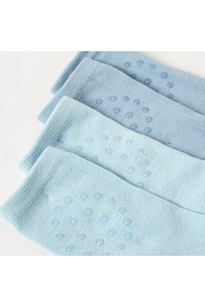 Juniors Textured Knee Pad Socks - Set of 2