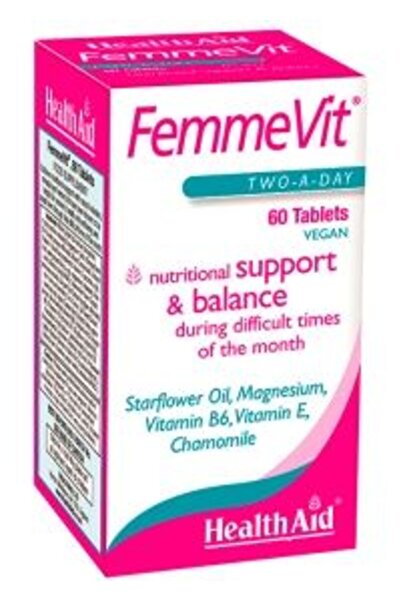 Health Aid Ha Femmvit Pms Tabs 60S