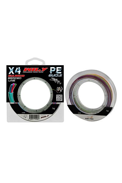 Wily Bango 4X Line Fishing Line 0,36mm 150 Mt Rainbow