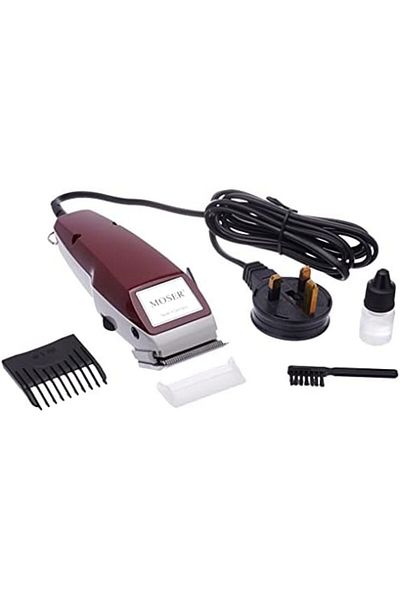 Moser Hair Clipper, Made in Germany, Burgundy