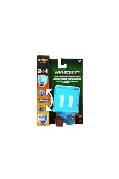 mattel Minecraft Flippin' Figs Magic Mobs Action Figure JCN23
