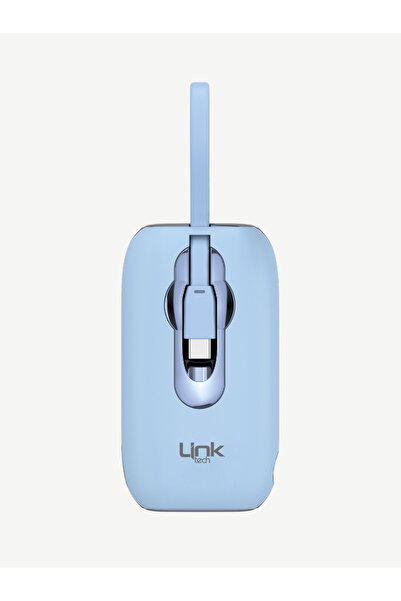 Linktech MP09 22.5W 9600mAh USB Tip-C Lightning Hızlı Şarj Powerbank