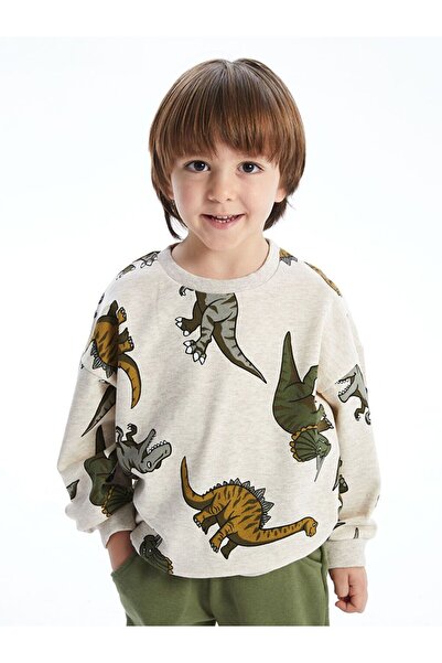 LC Waikiki Lcw Kids Crew Neck Boys Sweatshirt and Sweatpants 2-Pack