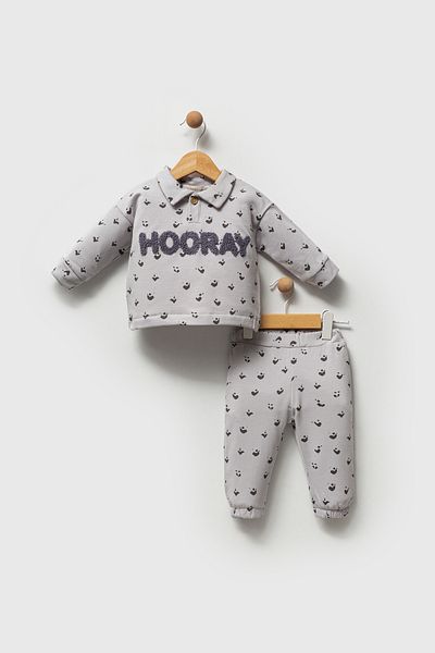 Bip Baby Embroidered Double Set