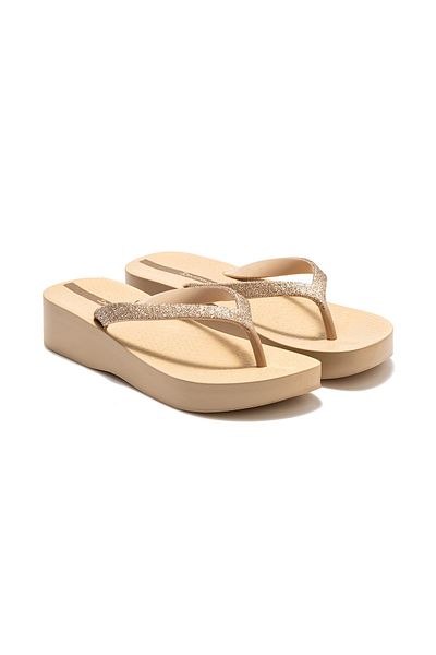 İpanema Mesh Chic Γυναικείες Σαγιονάρες Μπεζ 35/40