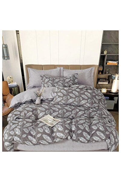 OEM Double bed linen, 6 pieces, for 2 people, 180x200cm, fine printed satin, ...