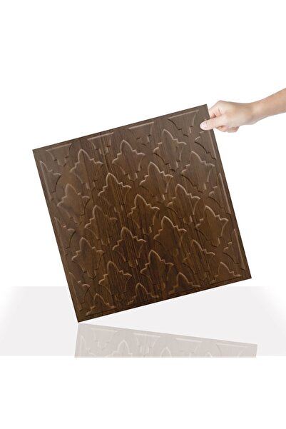 TİNK 3 Boyutlu Duvar Paneli Kabartmalı Salon Desen Pvc 41x41 cm/ 6 Adet /1 m²...