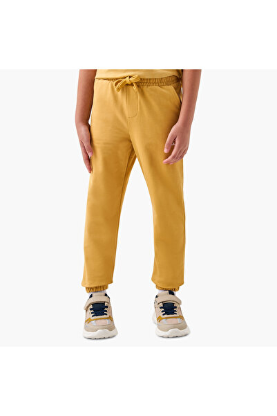 Juniors Applique Detail Joggers with Drawstring Closure and Pockets