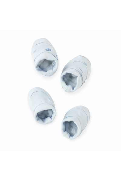 Juniors Printed Booties - Set of 2